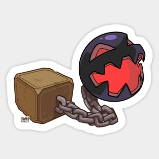 Enchanted Ball & Chain Sticker